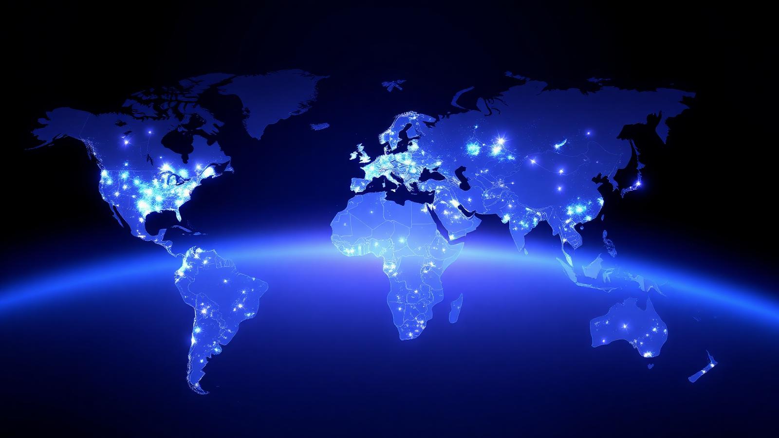 Global network connecting international markets